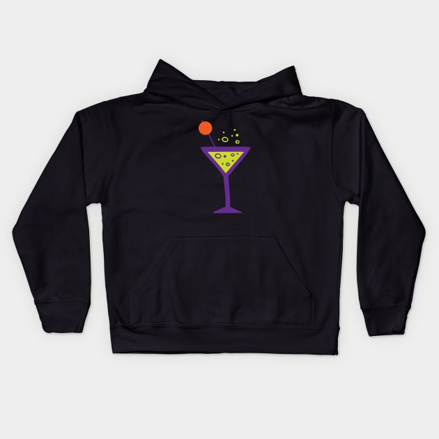 Cocktail Kids Hoodie by HelenDesigns